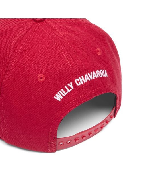 Willy Chavarria Red Diablo Cap