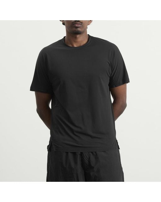 Y-3 Black Running T-Shirt for men