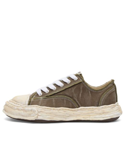 Maison Mihara Yasuhiro Brown Peterson 23 Embroidery Vintage Low for men