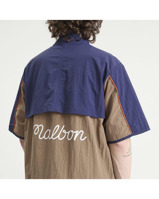 Malbon Blue Torrey Pines Windshirt for men