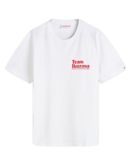 Team Ikuzawa White Logo T-Shirt for men
