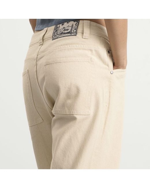 Dime Natural Relaxed Denim Pants