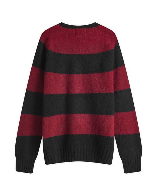 YMC Red End. X Suedehead Sweater