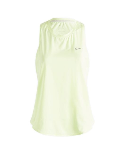 Nike Yellow Swift Dri-Fit Tank Top