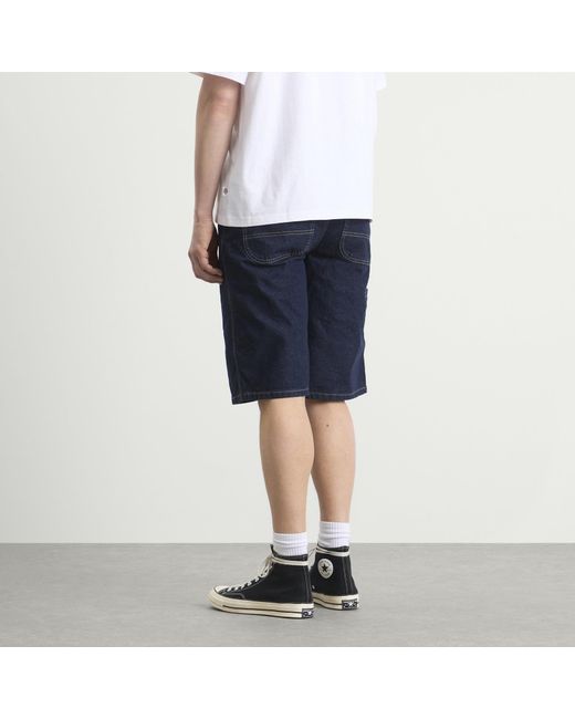 Dickies Blue 958 Loose Denim Shorts for men
