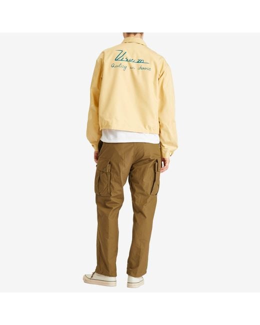 Visvim Yellow Somer Twill Jacket for men