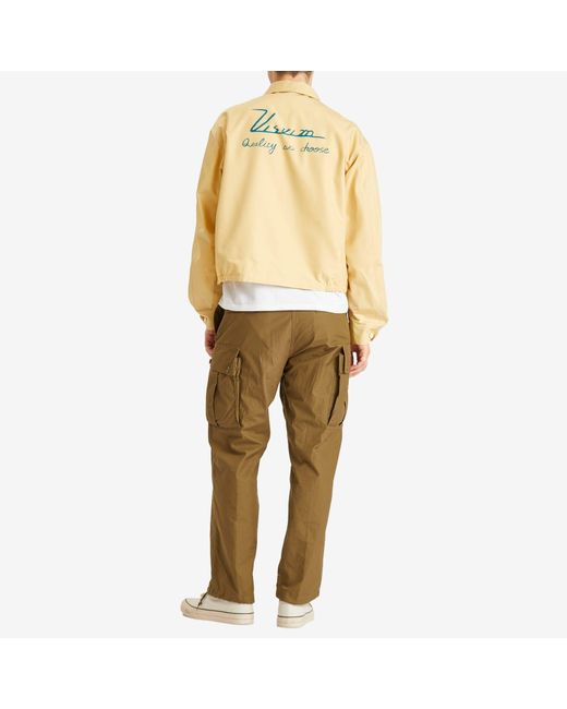 Visvim Yellow Somer Twill Jacket for men