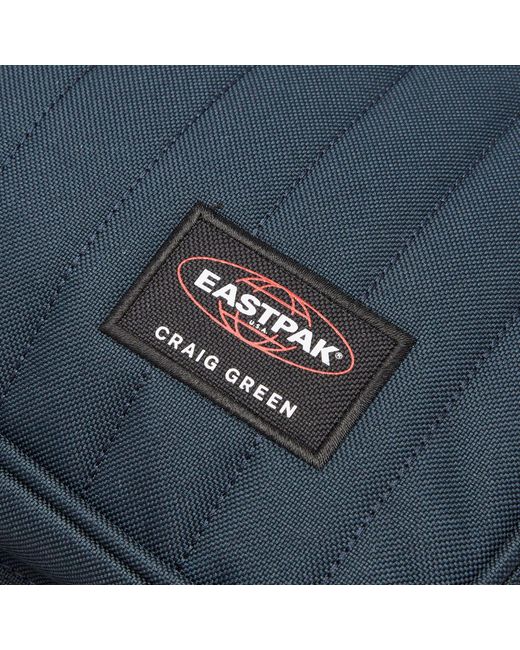 Eastpak Blue X Craig Quilted Padded Pak'R Backpack