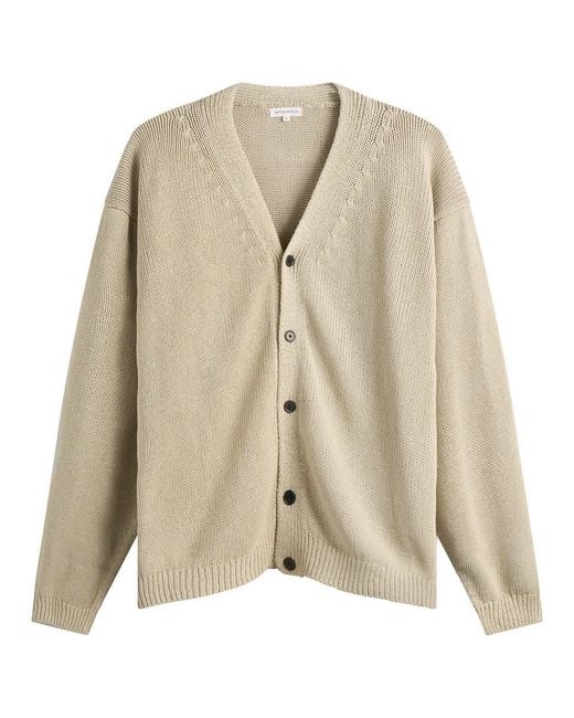Kaptain Sunshine Natural Cotton Washi Hand Frame Cardigan for men