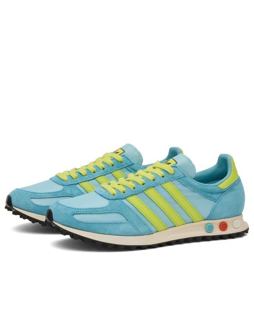 Adidas Blue La Trainer Og Sneaker