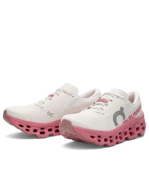 On Shoes Pink Cloudmster 3 Sneaker