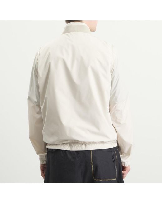 Moncler White Hemmoor Jacket With Removable Gilet for men