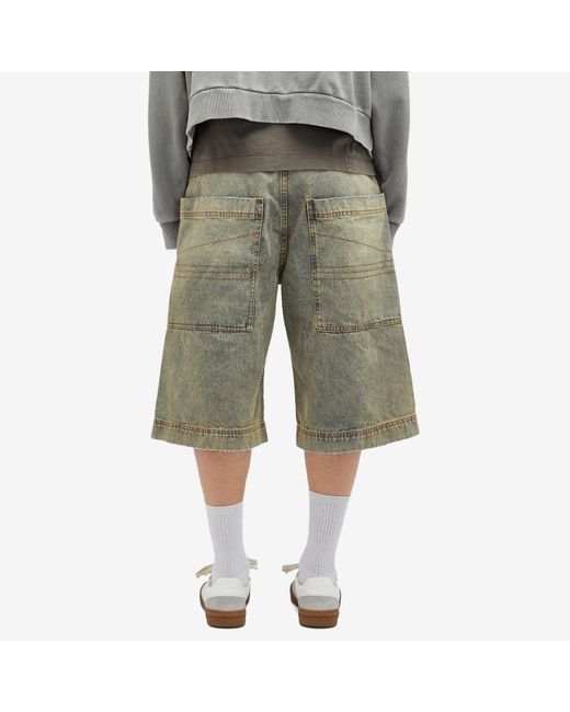 Entire studios Green D-Shorts for men