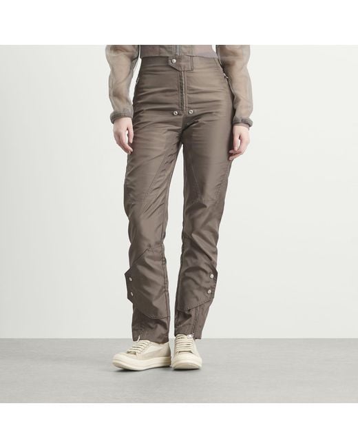 Rick Owens Gray Motopants