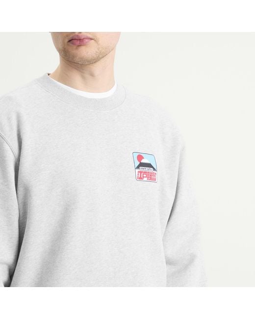 Edwin White Sunset On Fuji San Sweat for men