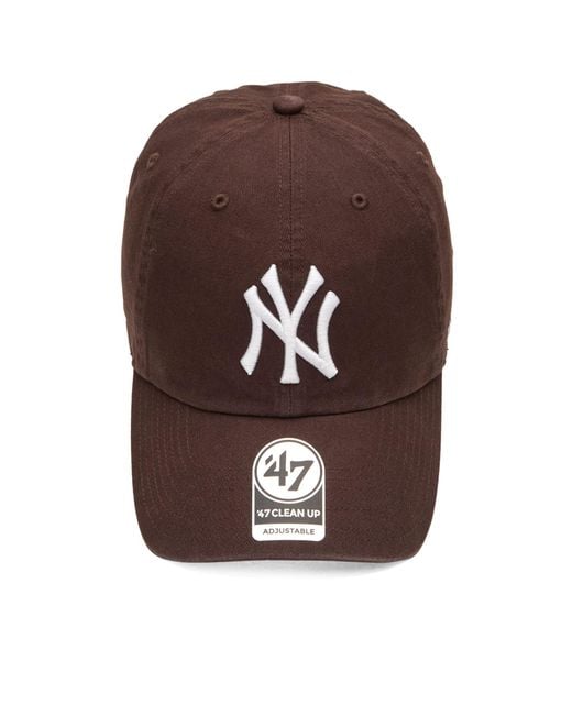 '47 Brown 47 Ny Yankees Clean Up Cap