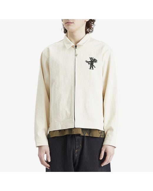 Heresy White Rogue Jacket for men