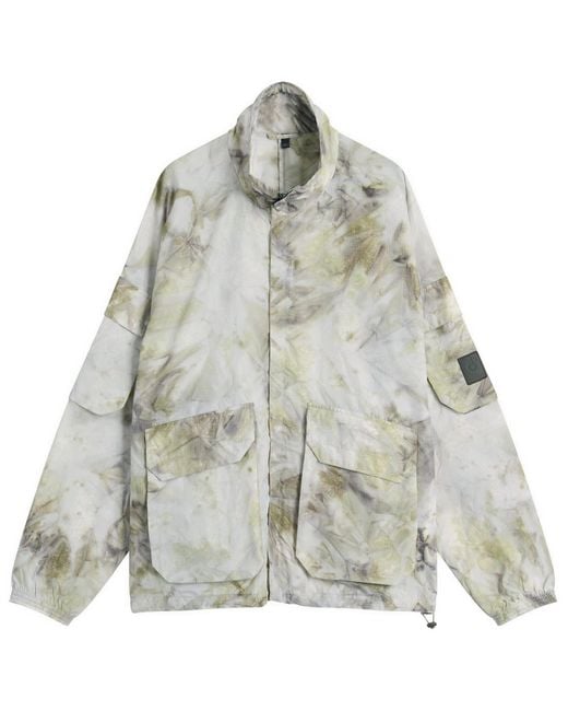Belstaff Gray Riverbed Camo Ripstop Lough Jacket for men