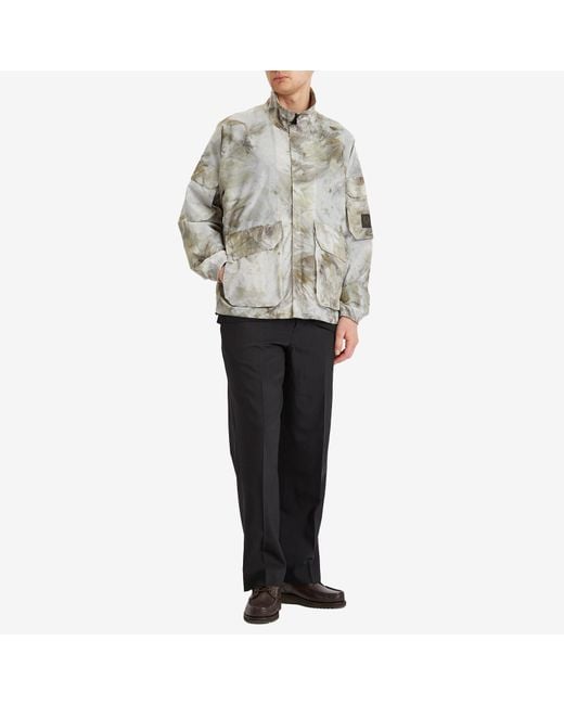 Belstaff Gray Riverbed Camo Ripstop Lough Jacket for men