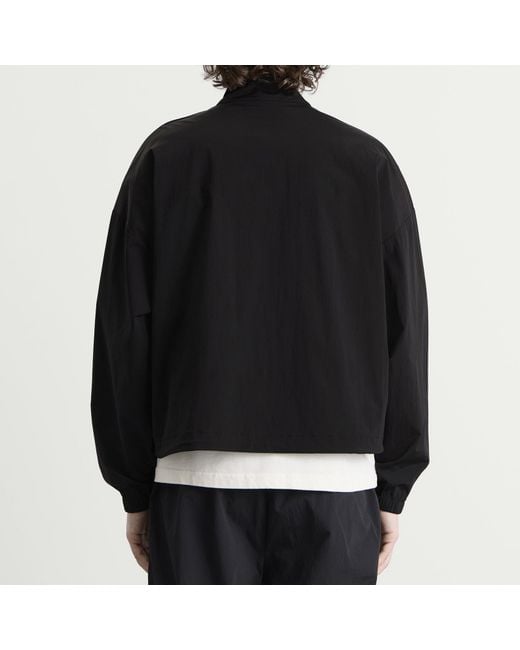 Cole Buxton Black Sport Track Jacket for men