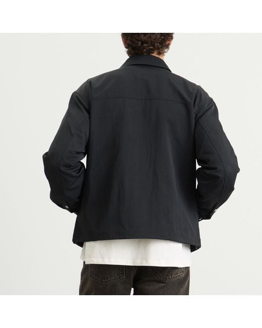 Represent Black Nylon Shirt for men