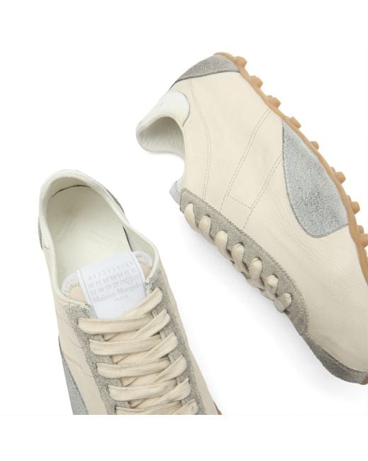 Maison Margiela White Low Top Sprinters Sneakers