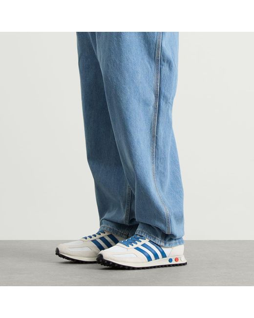 Adidas Blue La Trainer Og Sneaker