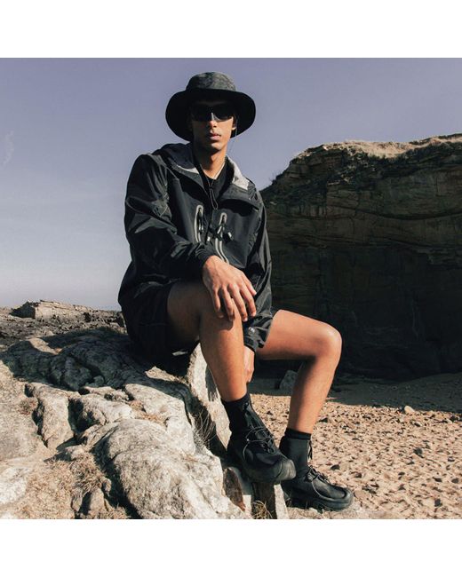 And Wander Black End. X Nylon Print Jacket