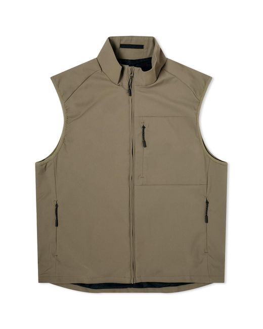 Norse Projects Green Birkholm Solotex Twill Vest for men