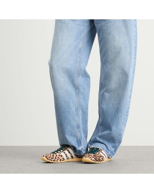Adidas Metallic Japan Leopard Sneakers