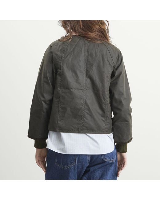 Barbour Multicolor Crop Beadnell Jacket