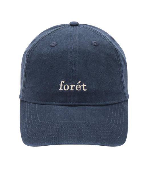 Forét Blue Hawk Washed Cap for men