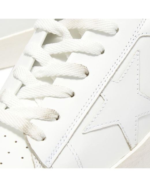 Golden Goose Deluxe Brand White Stardan Sneakers for men