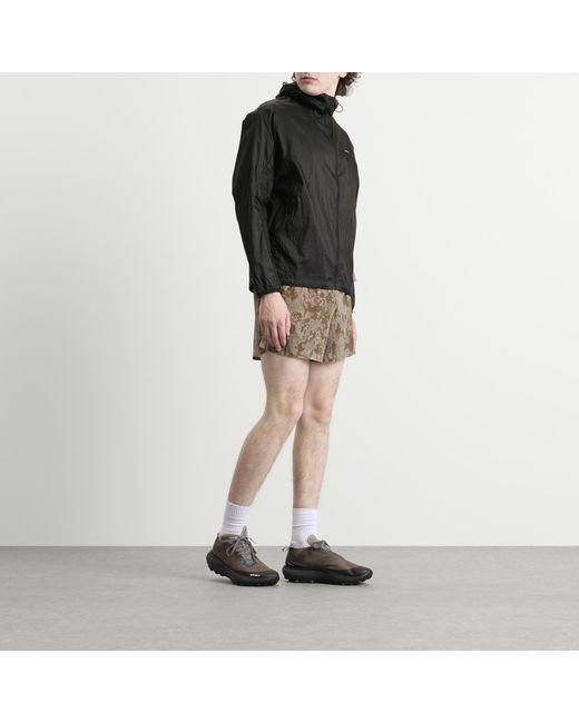 Satisfy Black Pertex Diamond Fuse Windbreaker for men