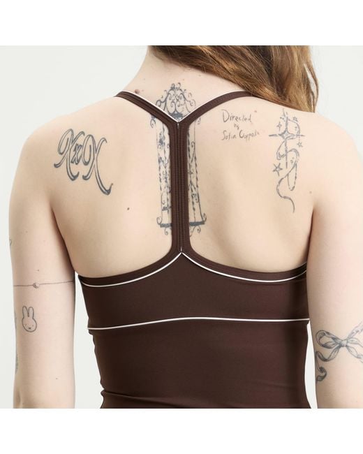 Tala Brown Dayflex Contrast Sweetheart Vest
