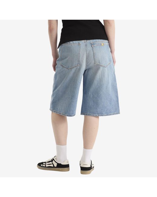 Amiri Blue Denim Shorts