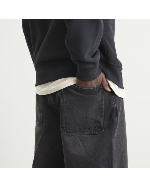 About Blank Black Wide Leg Denim for men