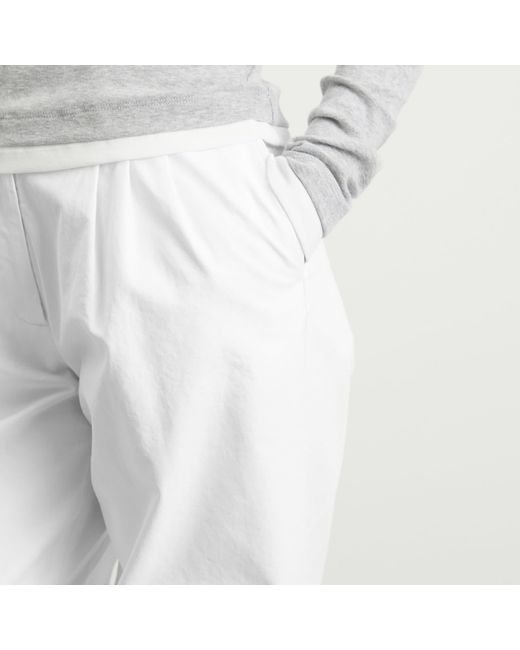 NOTHING WRITTEN White Lena Trouser