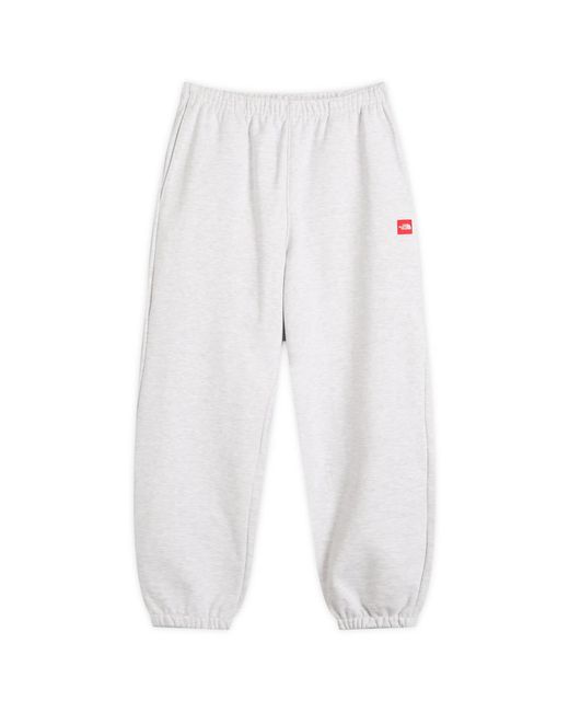The North Face White Redbox Sweatpants for men