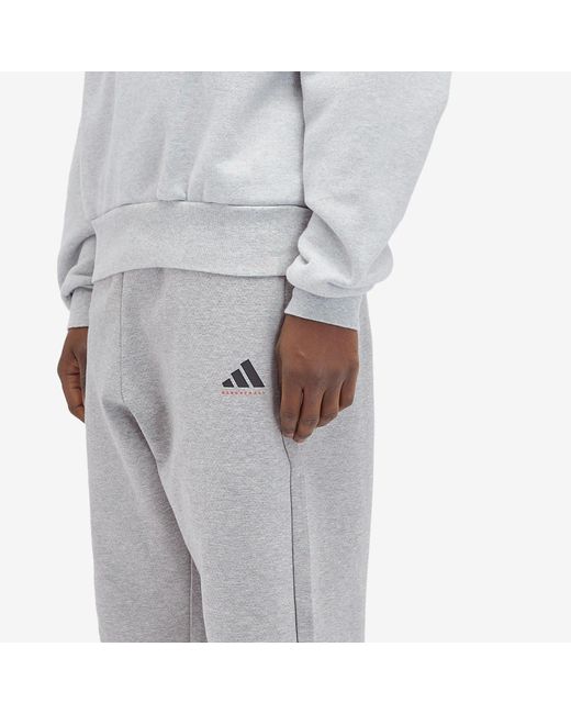 adidas Basketball Track Pant in Grey for Men Lyst UK