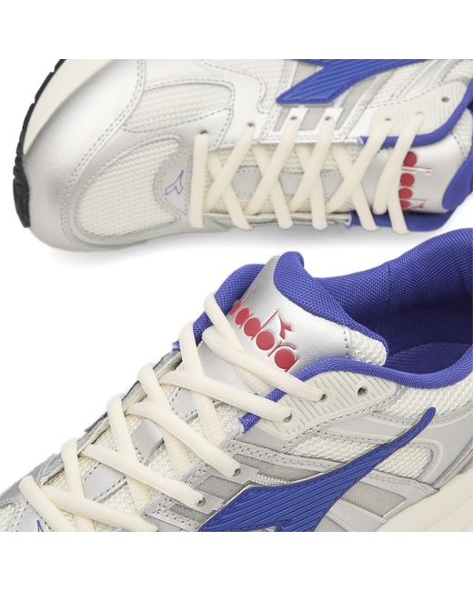 Diadora Blue Mythos Star Metallic Sneaker for men