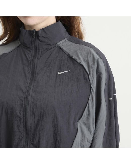 Nike Gray Swift Uv Repel Running Jacket