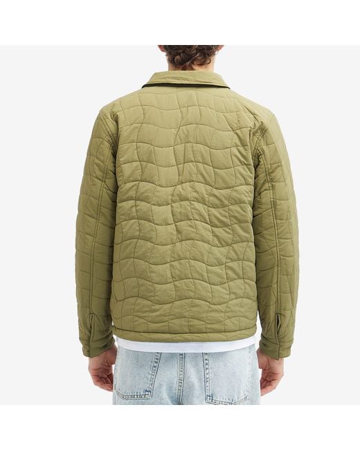 Dime Green Reversible Insulated Jacket for men
