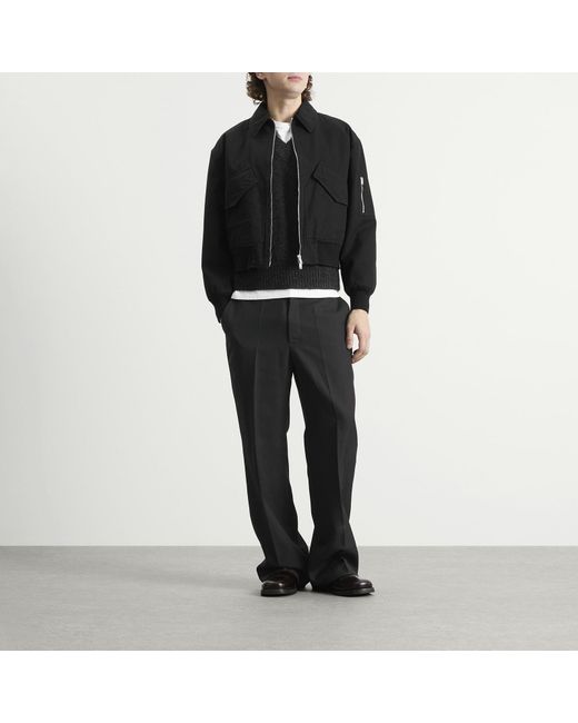 Second/Layer Gray Second Layer Zooty Tailored Trousers for men