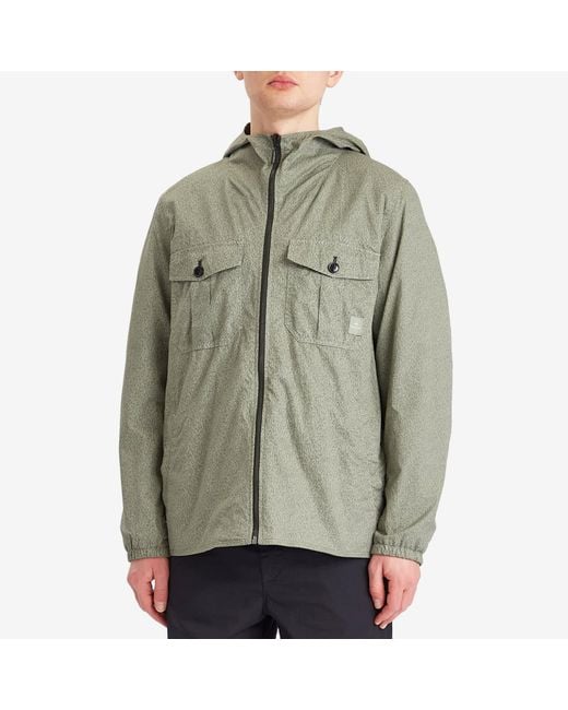Paul Smith Green Reversible Hooded Camo Jacket for men