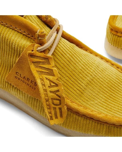 Clarks Yellow Mayde Wallabee Boot