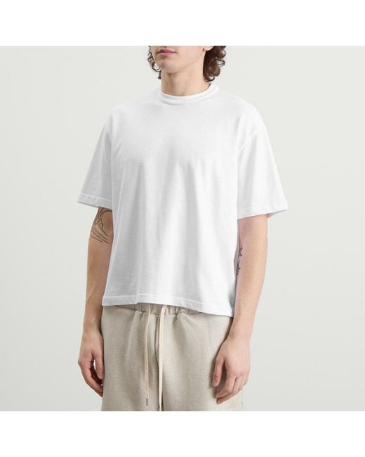 MKI Miyuki-Zoku White 220 Gsm Slub T-Shirt for men