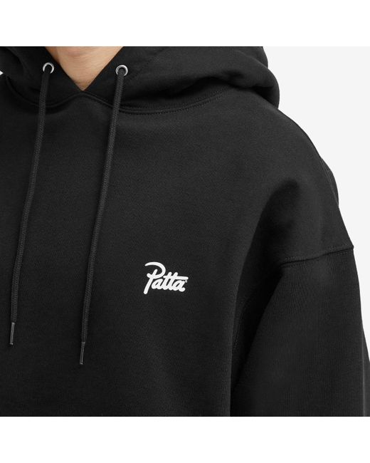 PATTA Black Some Like It Hot Hoodie for men