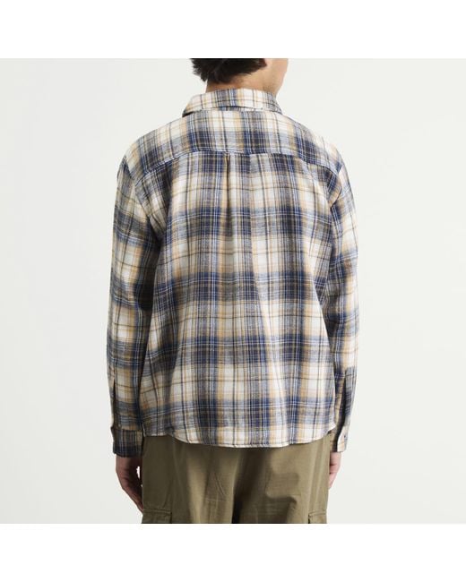 Stan Ray Blue Flannel Shirt for men