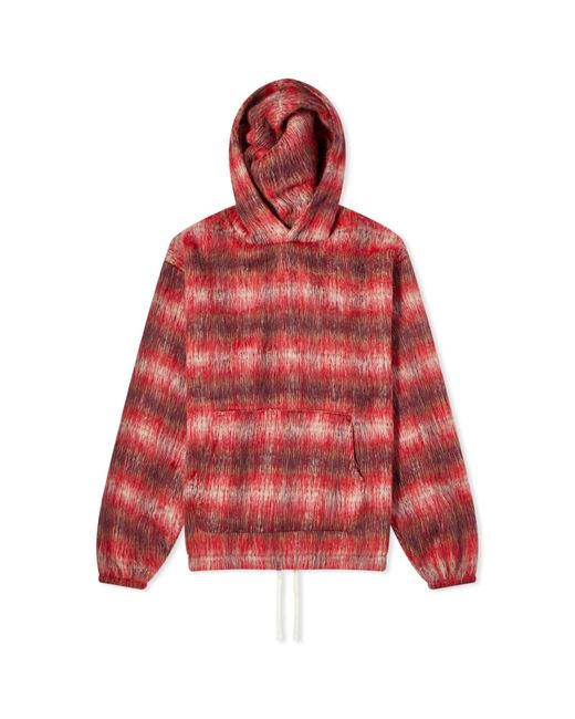 Pleasures Red Nameless Poncho Hoodie for men